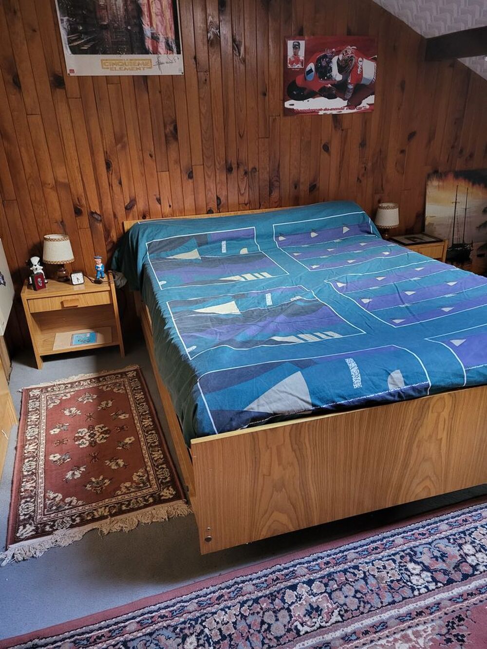 Chambre en orme clair Meubles