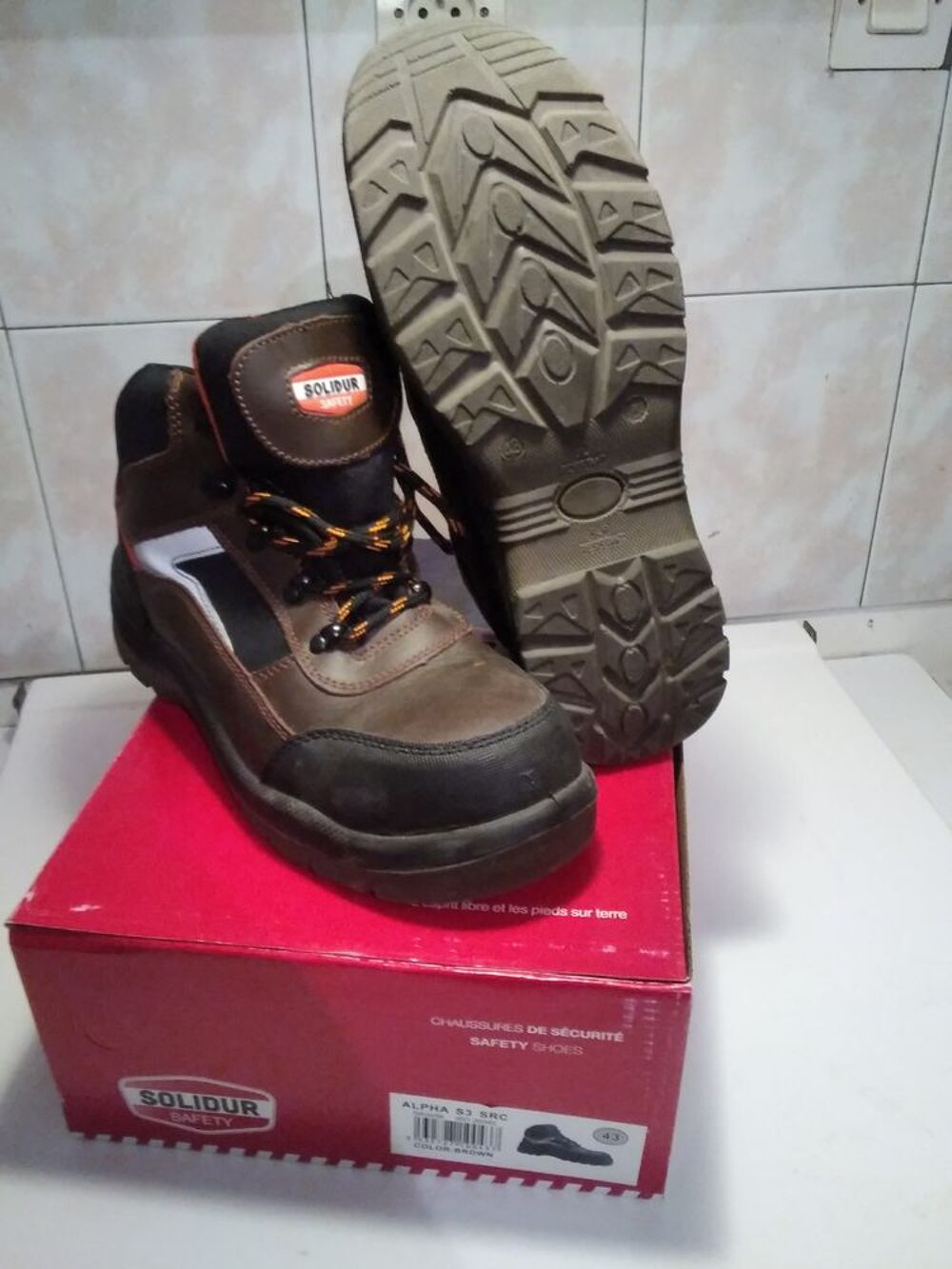 Chaussures de s&eacute;curit&eacute; Chaussures