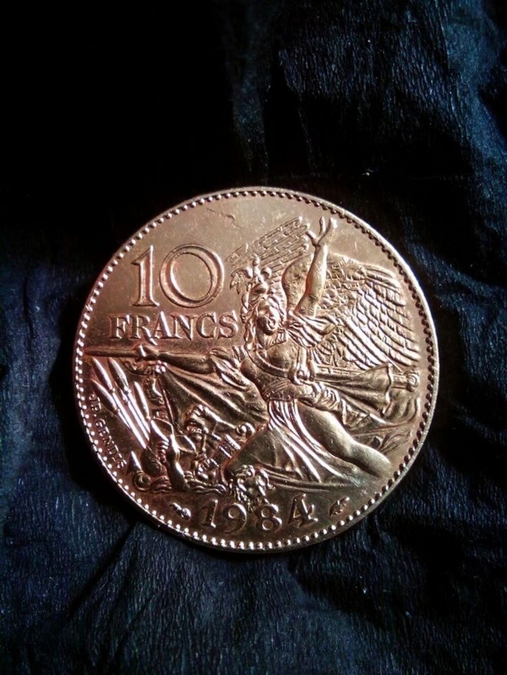 PI&Egrave;CE DE 10 FRANCS FRAN&Ccedil;OIS RUDE 1984 