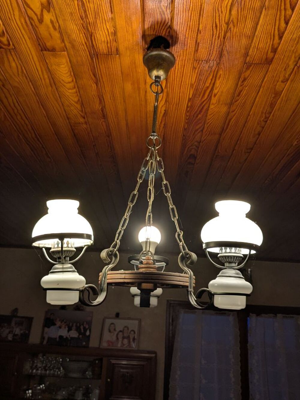 Lustre 3 ampoules Décoration