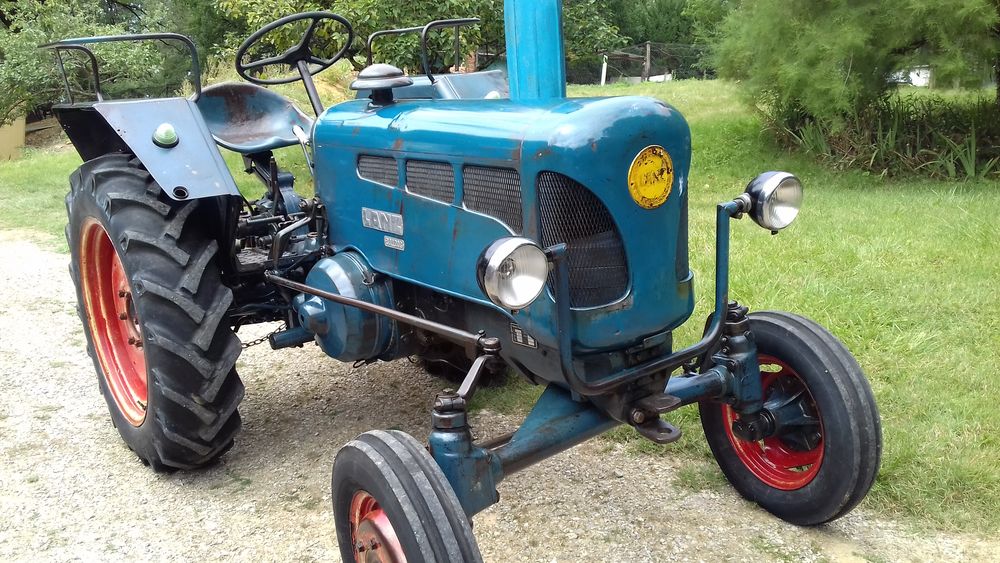 Tracteur collection LANZ BULLDOG D 2416 de 1956 