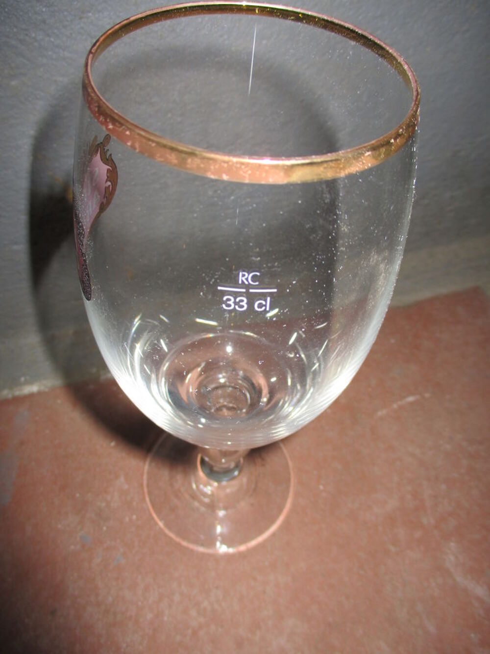 6 verres &agrave; bi&egrave;re STELLA 33 cl estampill&eacute;s pas un &eacute;clat Décoration