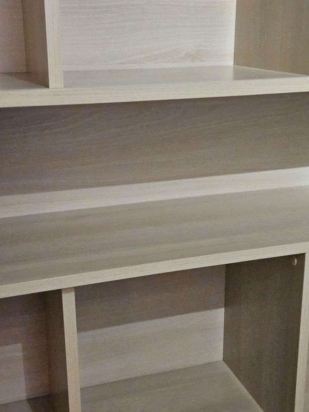 Etag&egrave;re Biblioth&egrave;que avec portes coulissantes Meubles