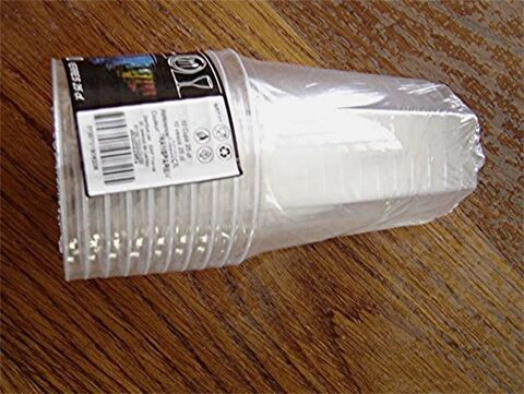 50 verres plastique rigide jetables neufs Le Pin (38)