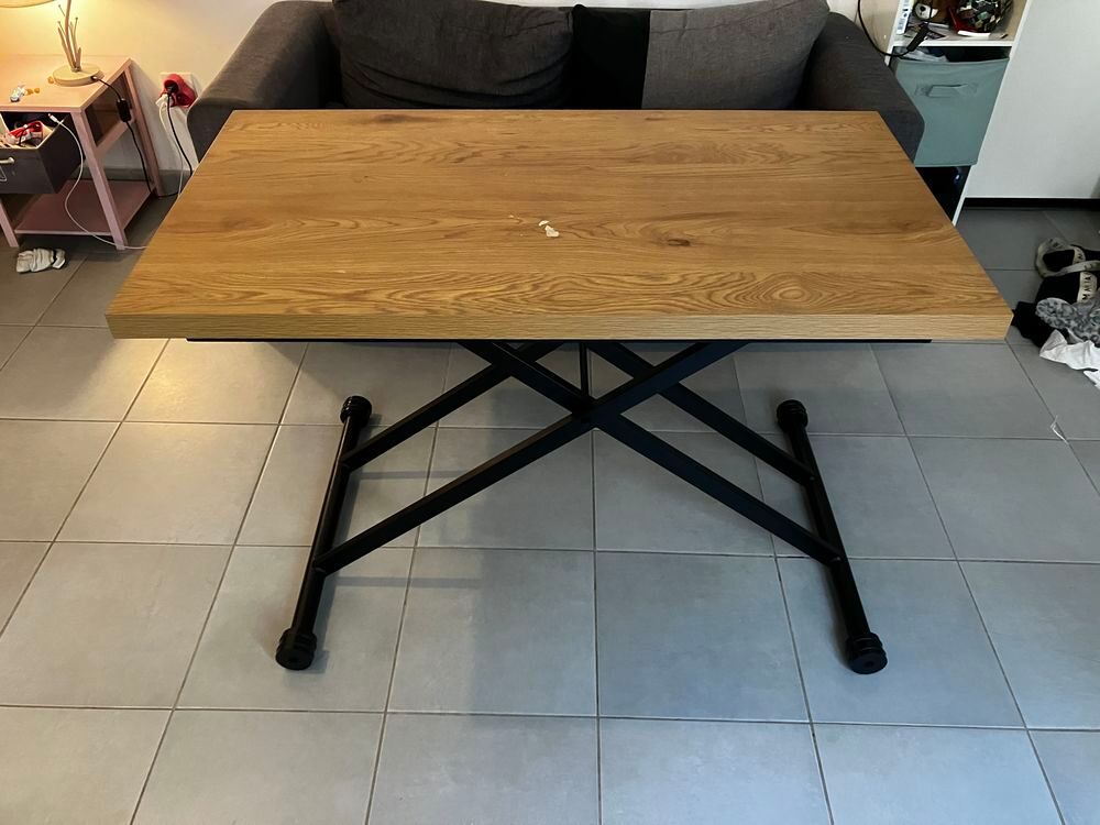 table basse relevable en bois Meubles