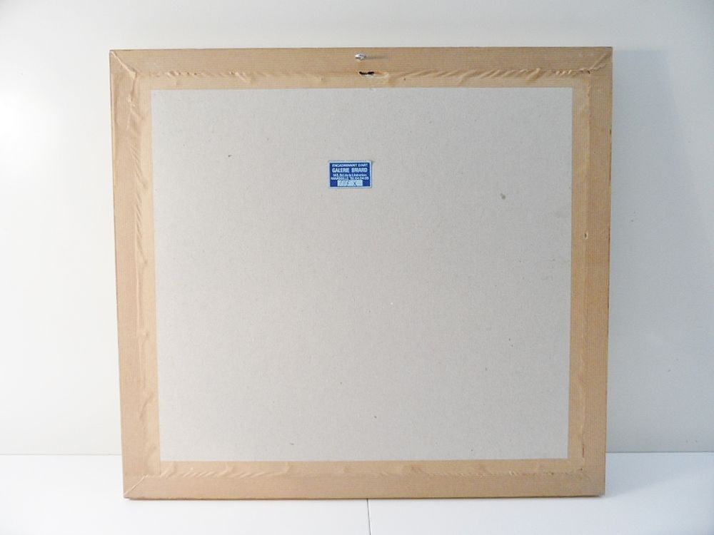 TABLEAU CADRE DELACROIX EUGENE FAC SIMILE ALFRED ROBAUT art Décoration
