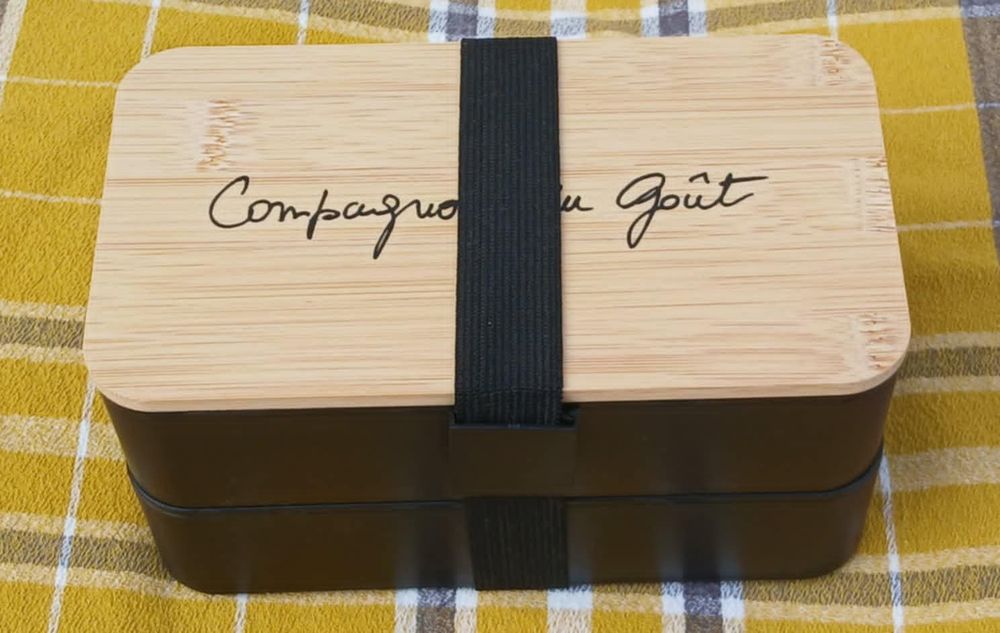 Lunch Box Double avec Couverts : Contenance 2 x 50cl - Neuve Cuisine