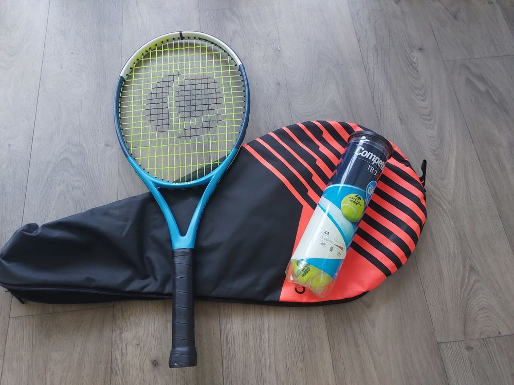 Raquette tennis avec housse Sports