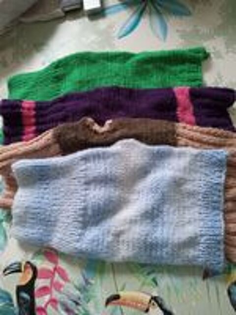   pull tricoter par moi même pour aider chat errant 