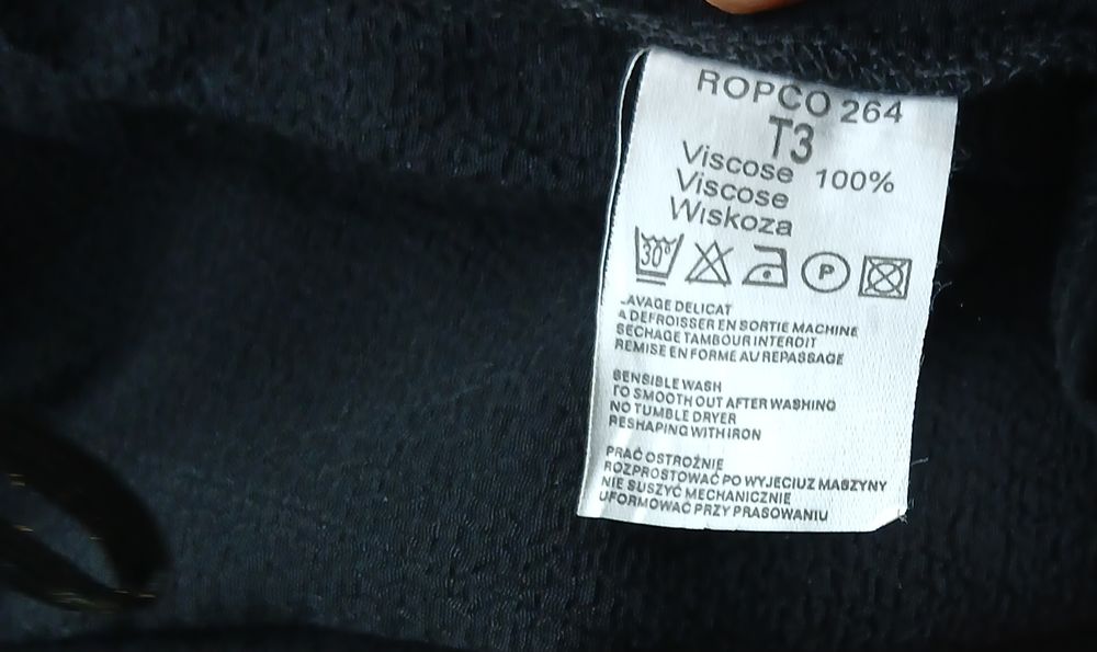 robe longue noire Vêtements