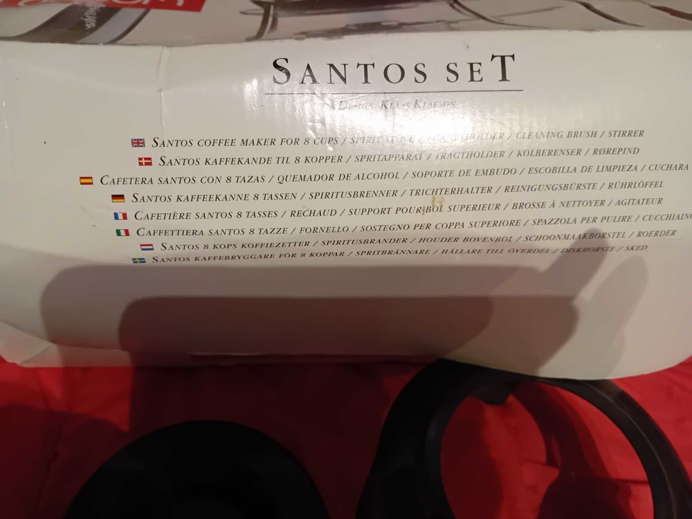 CAFETIERE BODUM SANTOS 8 TASSES COFFRET Electroménager