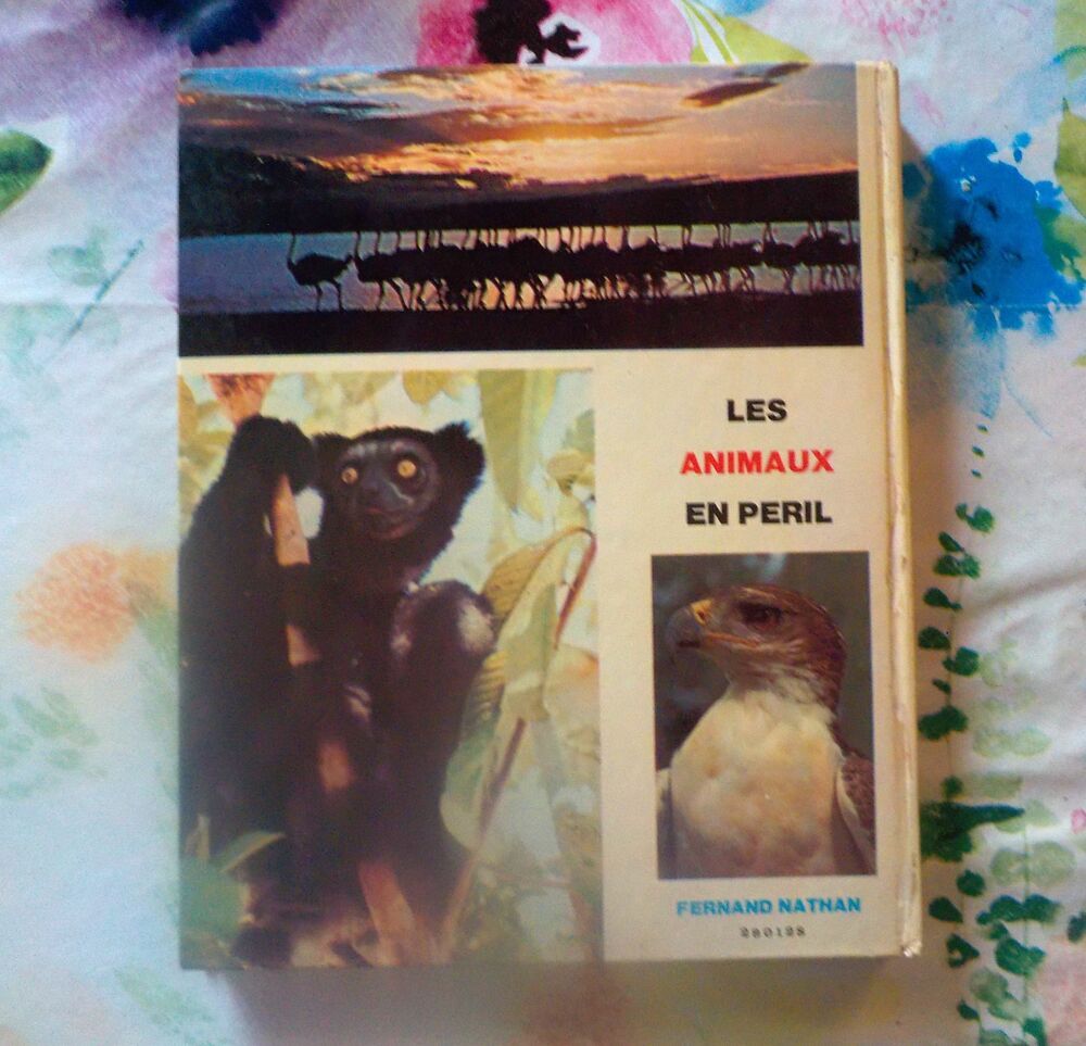 LES ANIMAUX EN PERIL par F. de la Grange Ed. Nathan Livres et BD