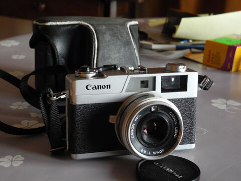 Appareil photo argentique CANON Canonet 28, t�l�m�trique. 60 �pinay-sur-Seine (93)
