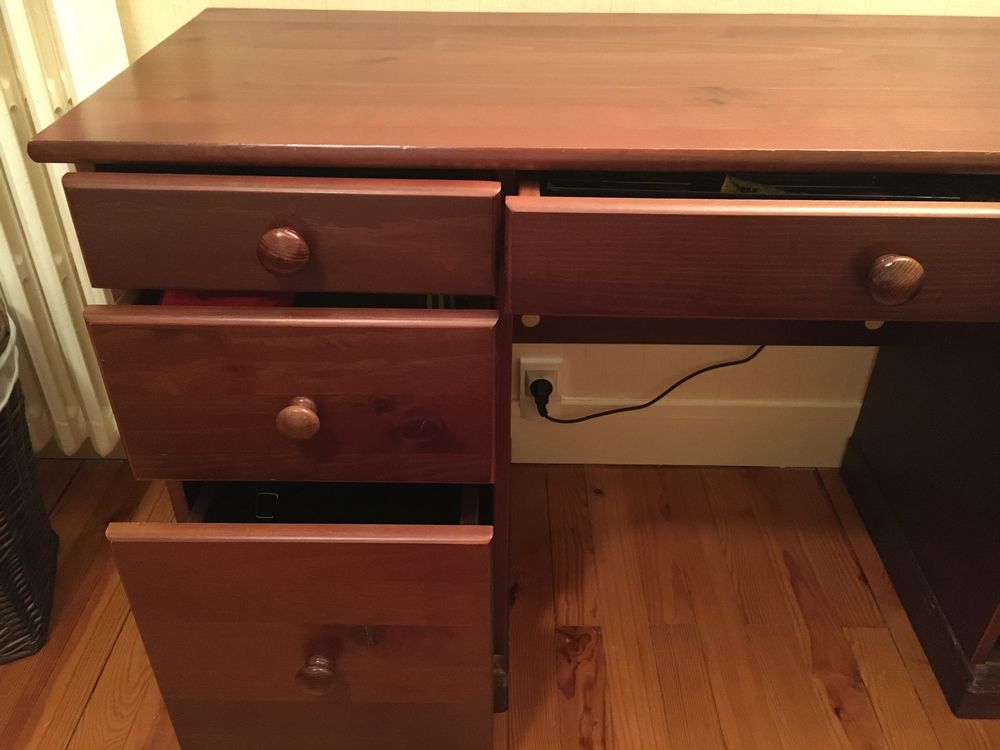 bureau marron Meubles