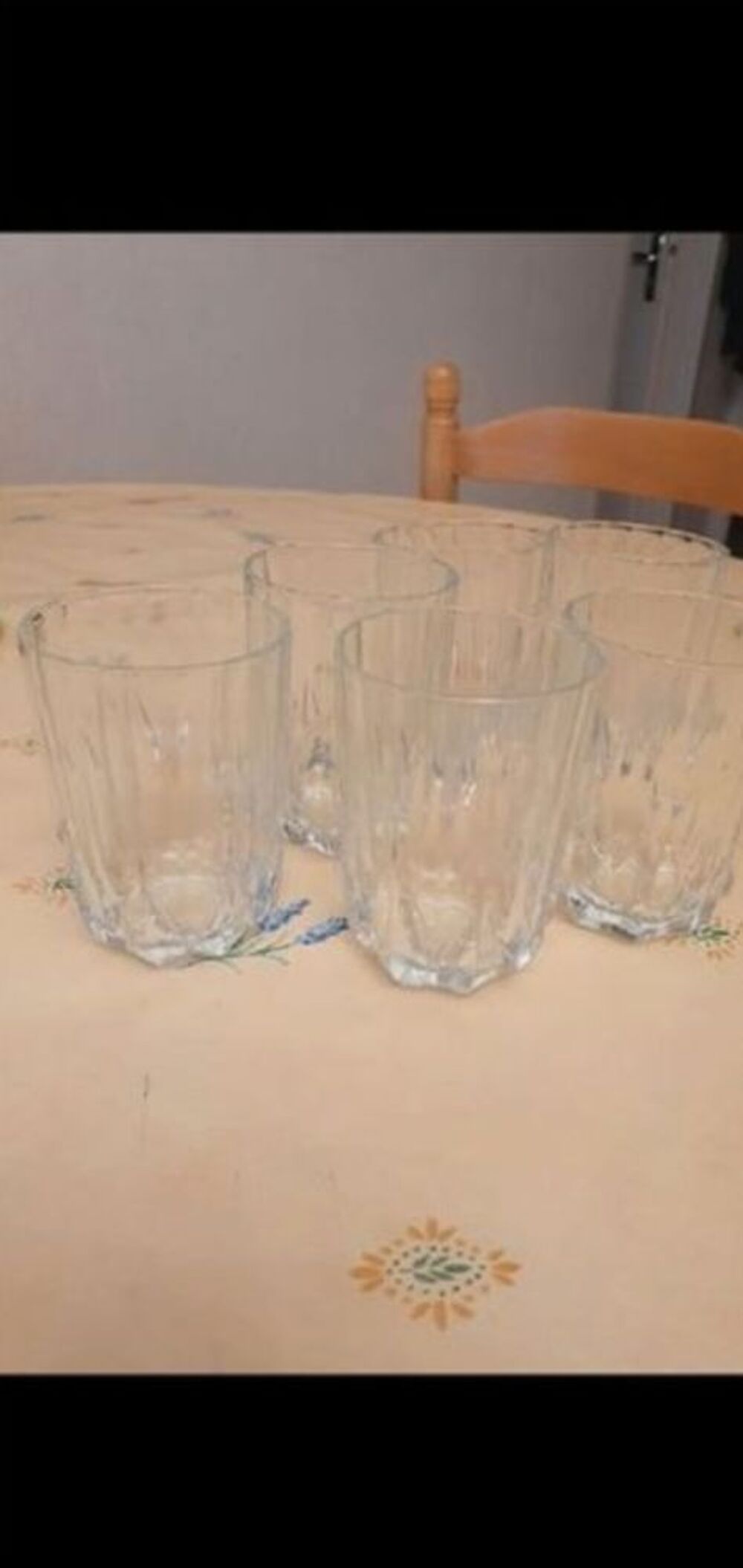 lot 6 verres . Cuisine