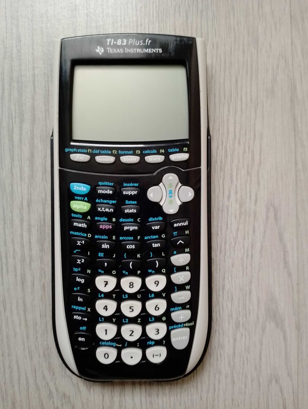 Calculatrice graphique Texas Instrument TI 83 Plus Matériel informatique