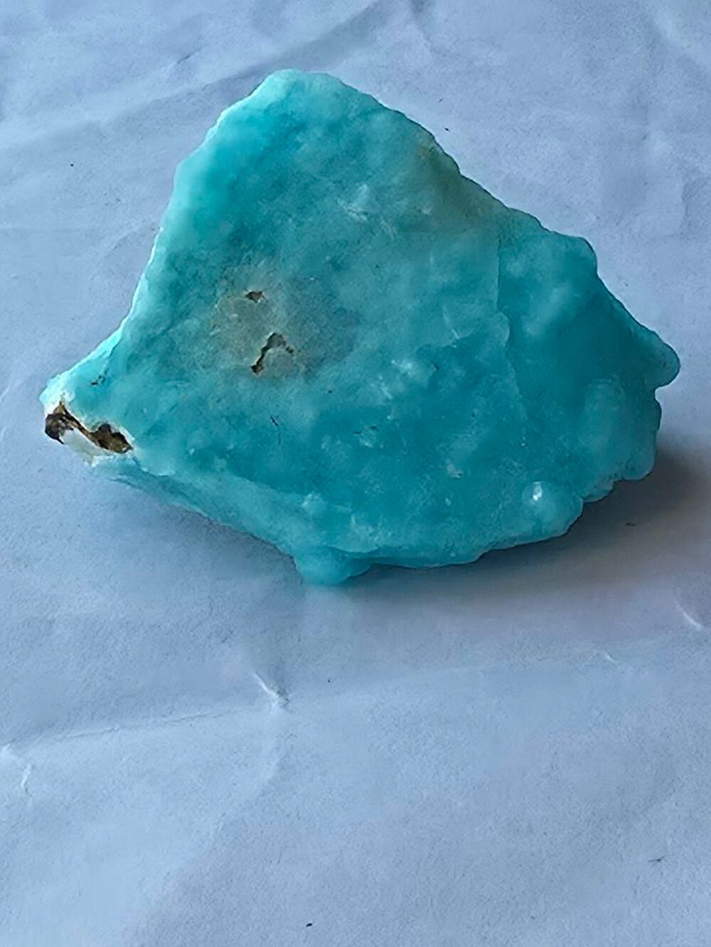 H&eacute;mimorphite Bleue Naturelle-Katanga, Congo-58g 