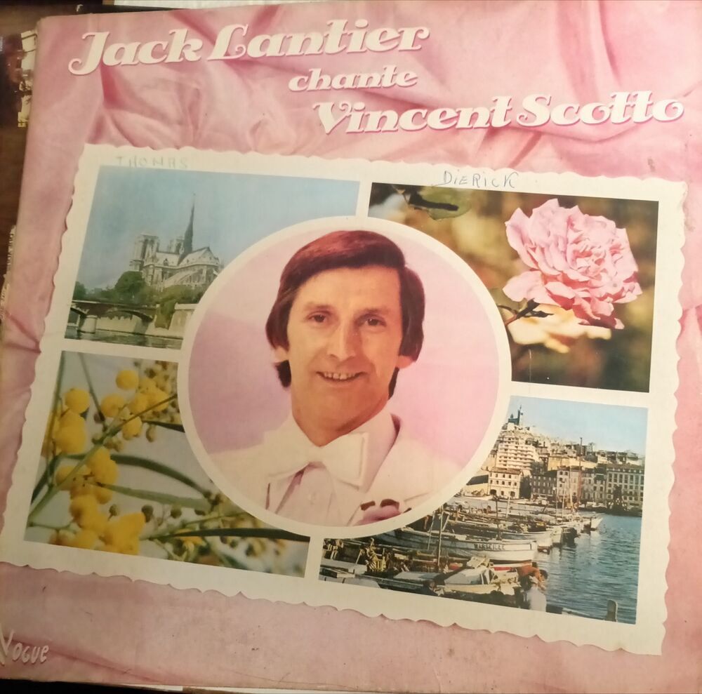 JACK LANTIER / 12 X DISQUES VYNIL 33 TOURS/ CD et vinyles