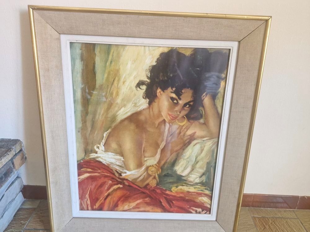 Tableau peinture La Gitane de ROKA
Décoration