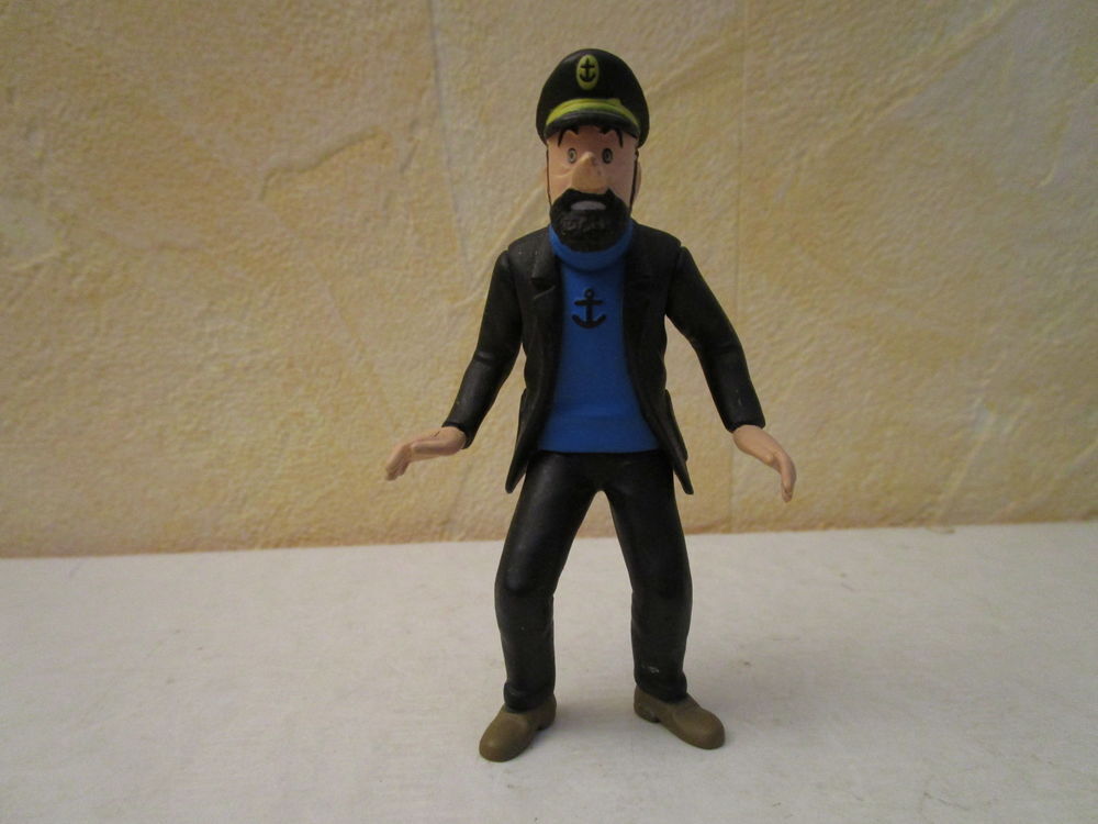 VIEILLE FIGURINE CAPITAINE HADDOCK 