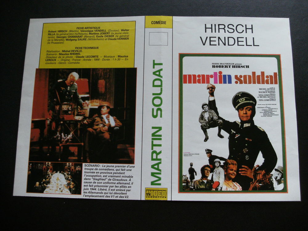 Rare film : " Martin soldat " DVD et blu-ray