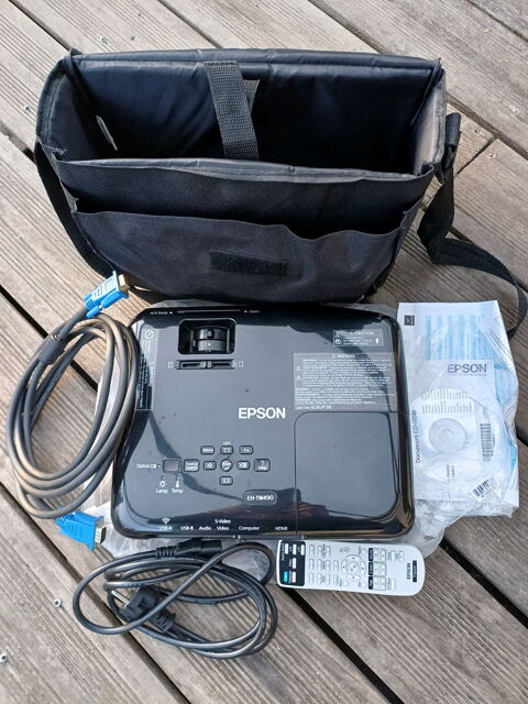 Vidéo projecteur EPSON EH-TW490 état neuf 390 Tours (37)