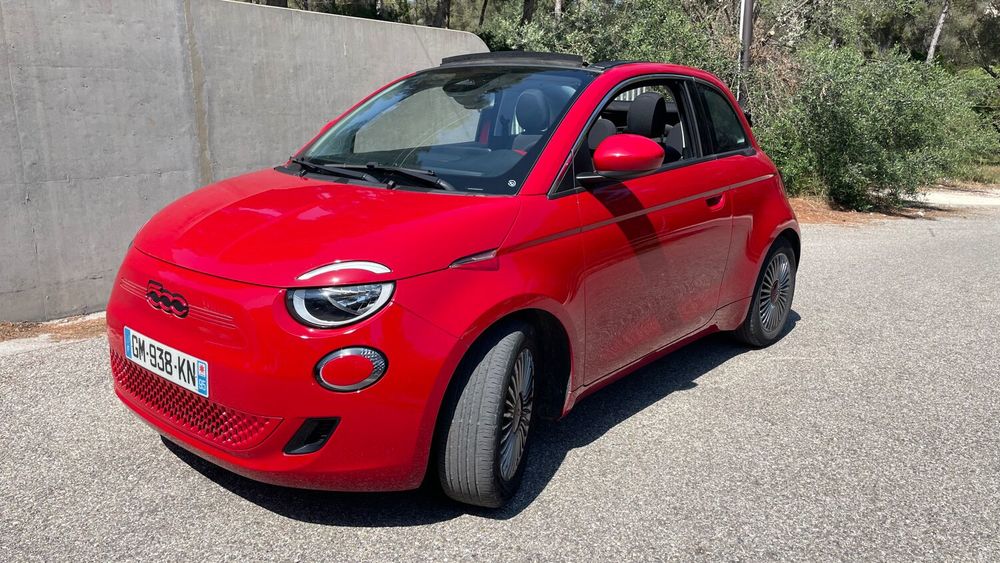 500 E cabriolet FIAT lectrique RED 95ch 2023 occasion 13260 Cassis