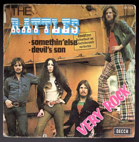 SP The RATTLES : Somethin' else - Decca 84.129 - 1973 3 Argenteuil (95)