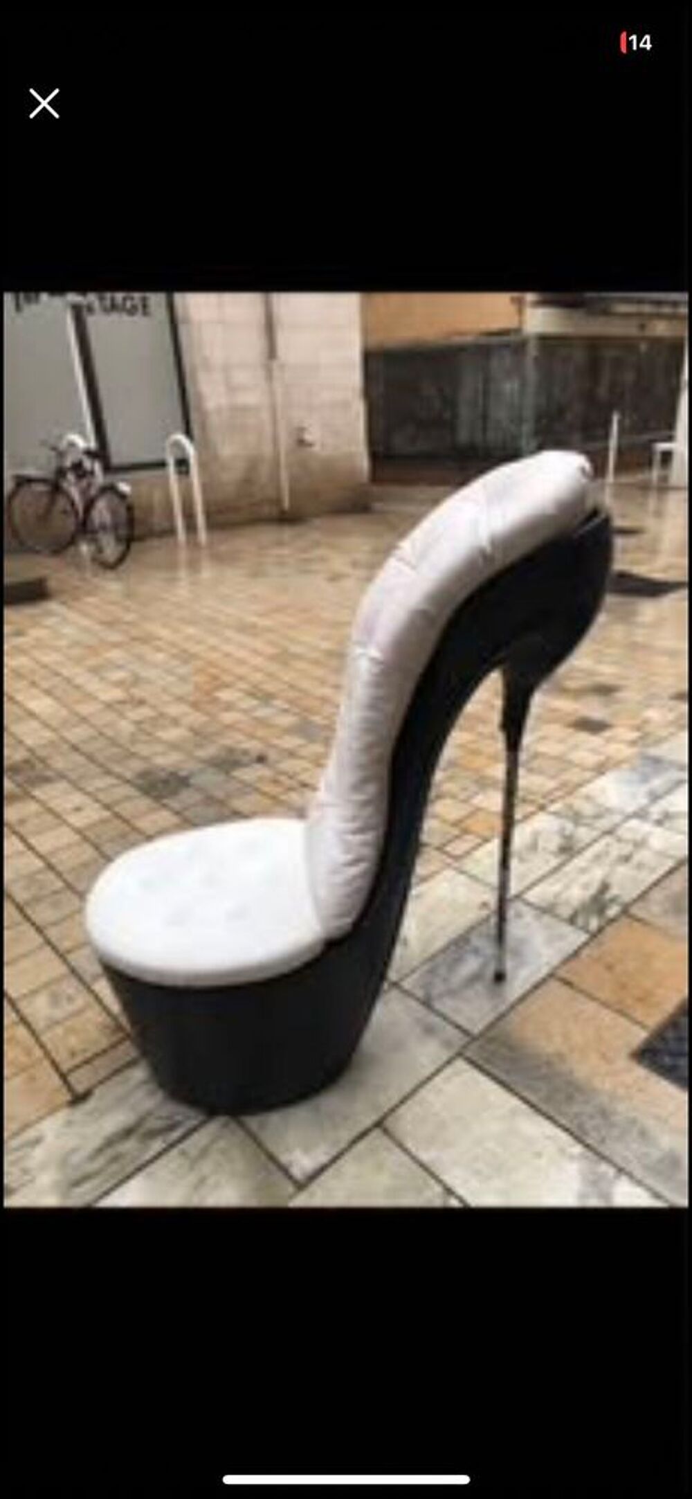 fauteuil talon aiguille Décoration