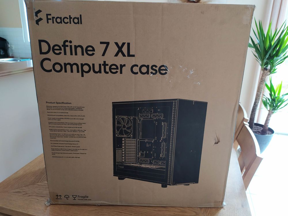 Boitier Fractal Define 7XL Black Solid Matériel informatique