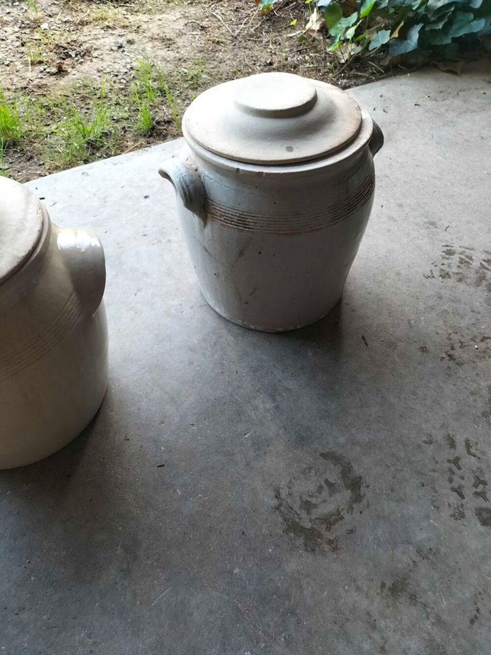Jarre saloir cruche biche Jardin