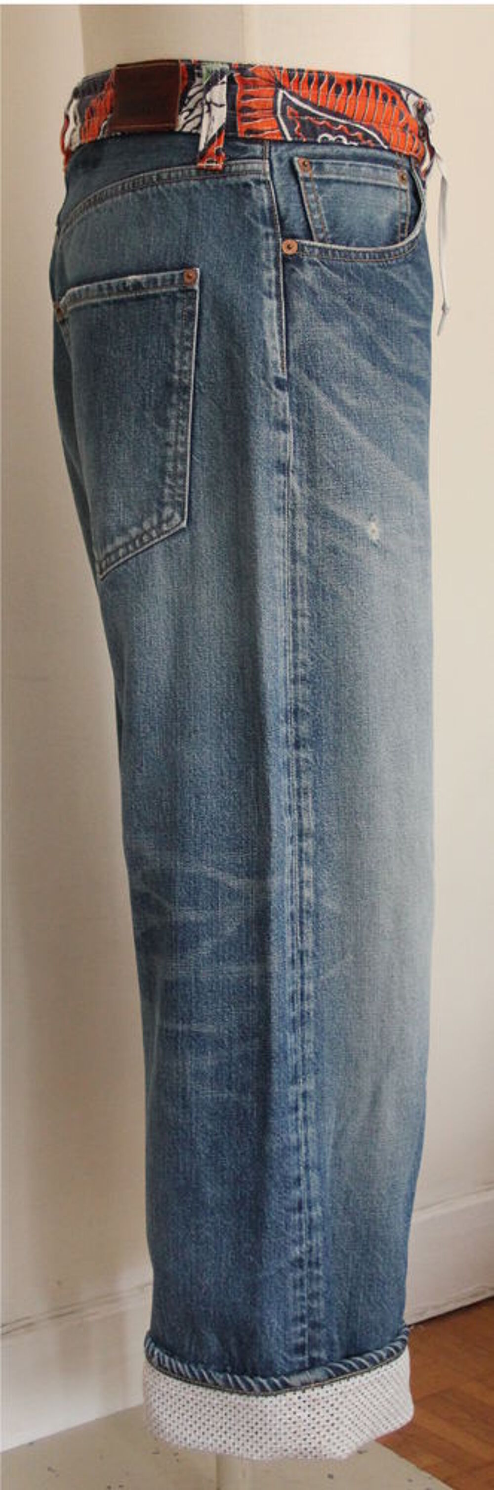 Pantalon denim JUNYA WATANABE Comme des Gar&ccedil;ons T.M Vêtements