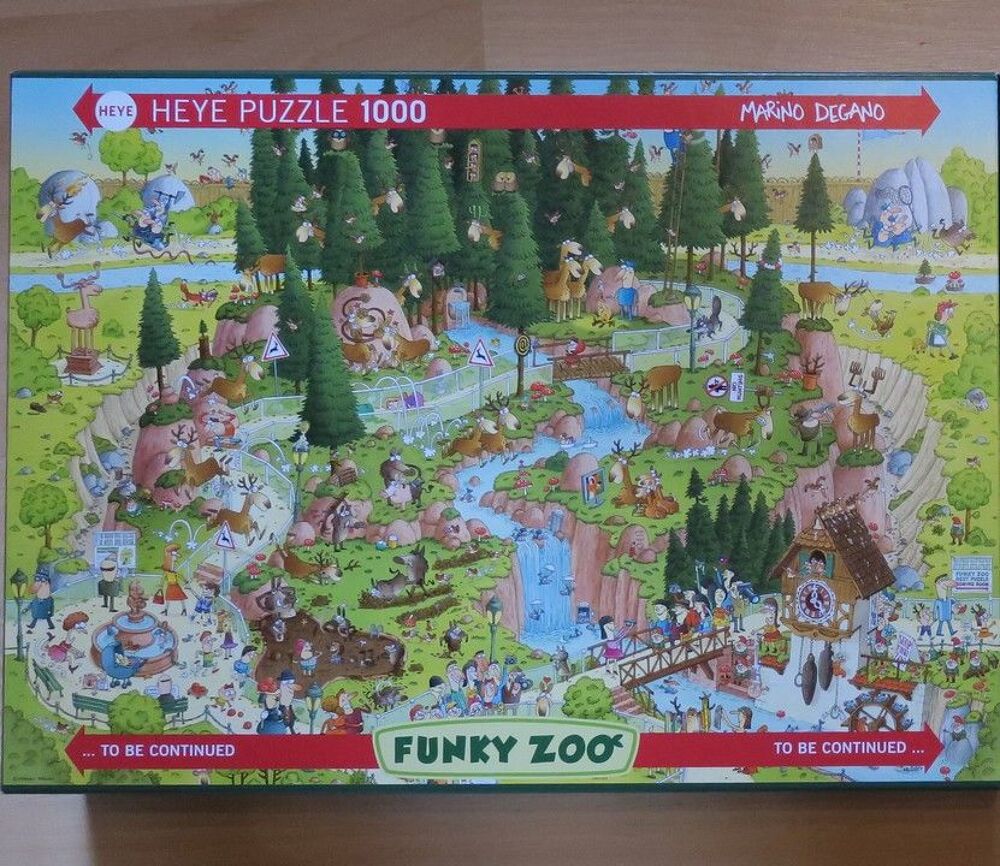 PUZZLE HEYE 1000 Pi&egrave;ces Jeux / jouets