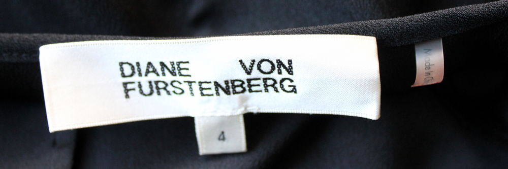 Robe drap&eacute; floral DIANE VON FURSTENBERG T.4. Vêtements