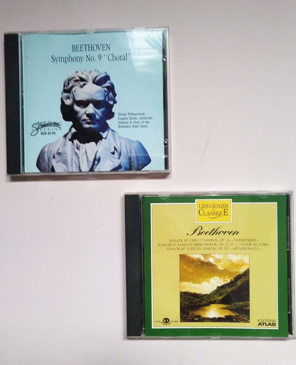 CD int&eacute;grale des symphonies de Beethoven
CD et vinyles