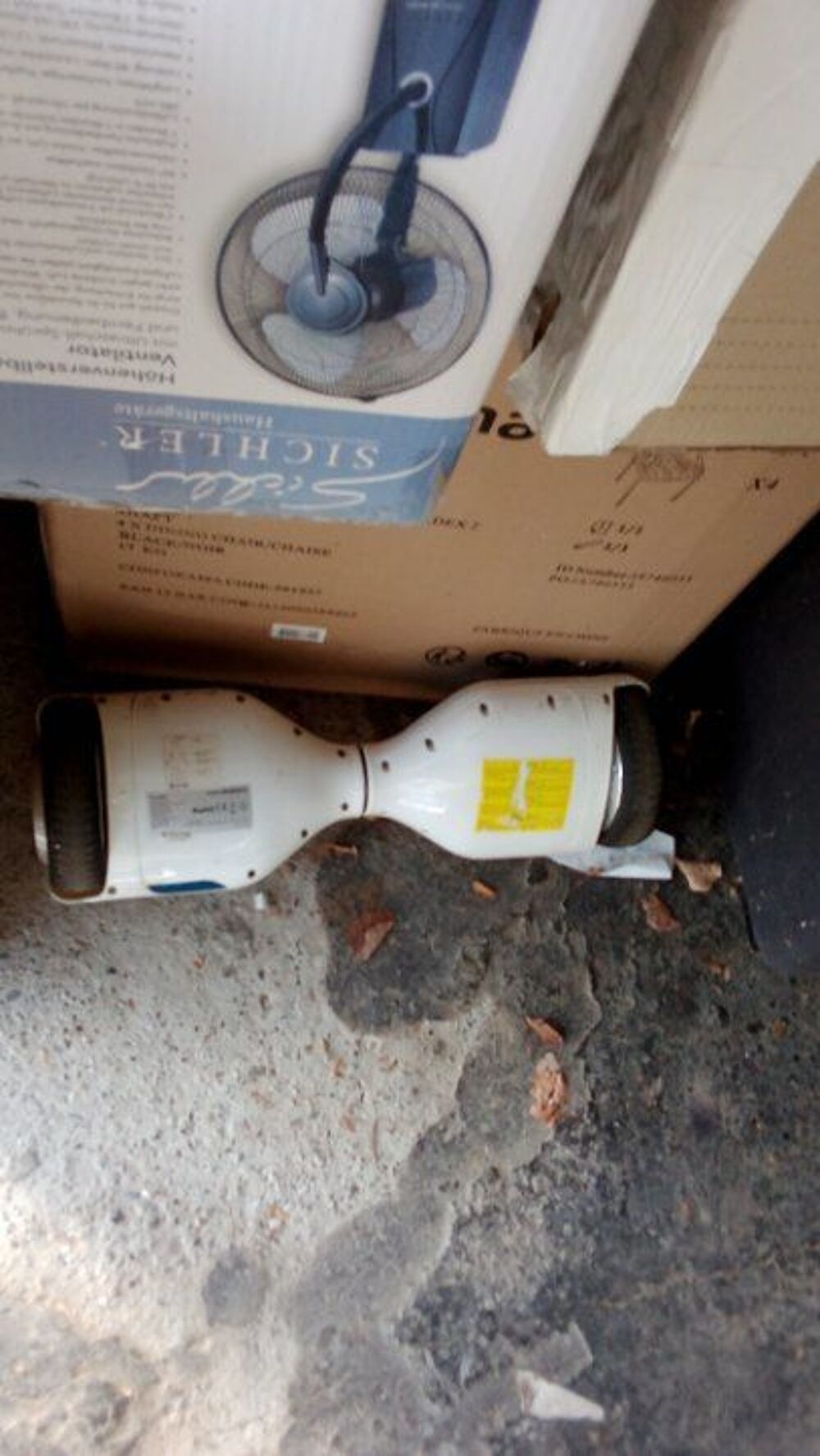 OVERBOARD BLANC 42V AVEC CHARGEUR SECTEUR Sports