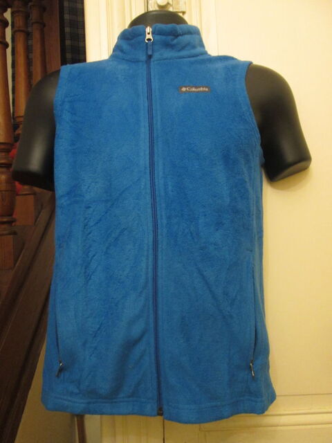 Polaire sans manches zipp�e turquoise Columbia 10 Herblay (95)