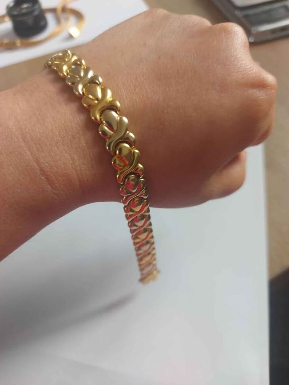 Bracelet femme or 18 carats Bijoux et montres