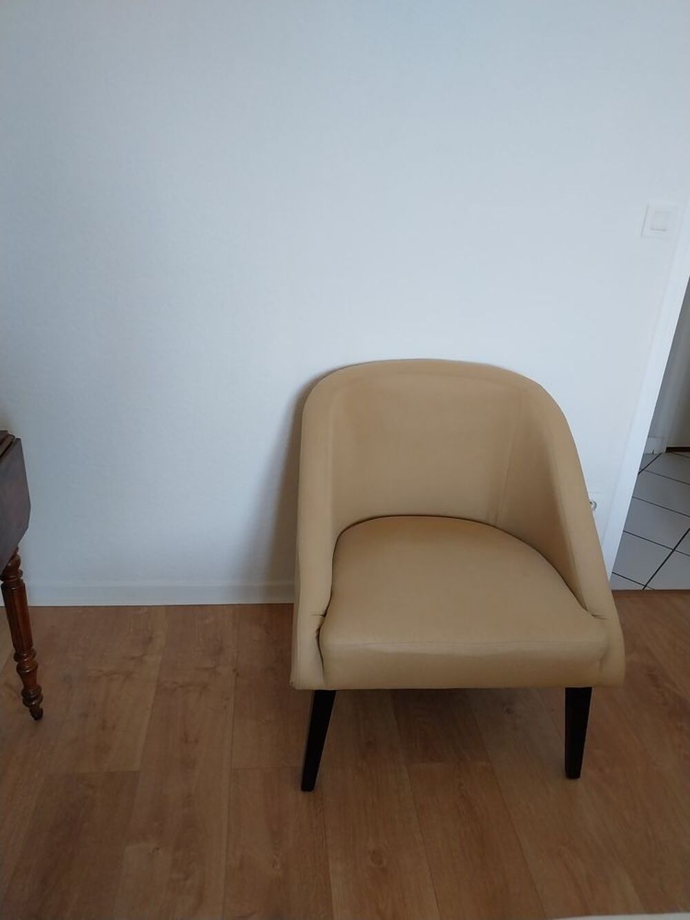 4 fauteuils en tissu Bon &eacute;tat Meubles