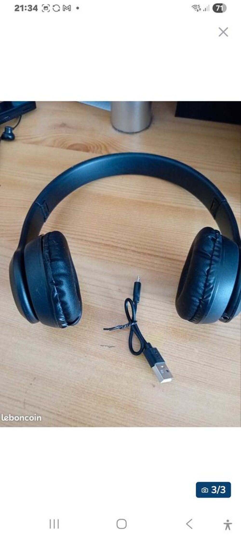 casque st&eacute;r&eacute;o sans fil Audio et hifi