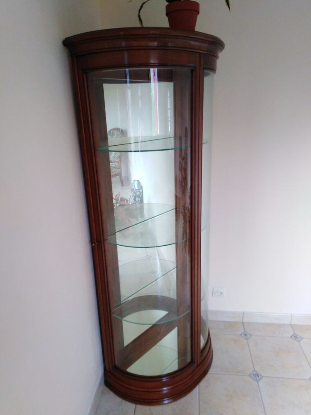 Vitrine 1/2 ronde Meubles
