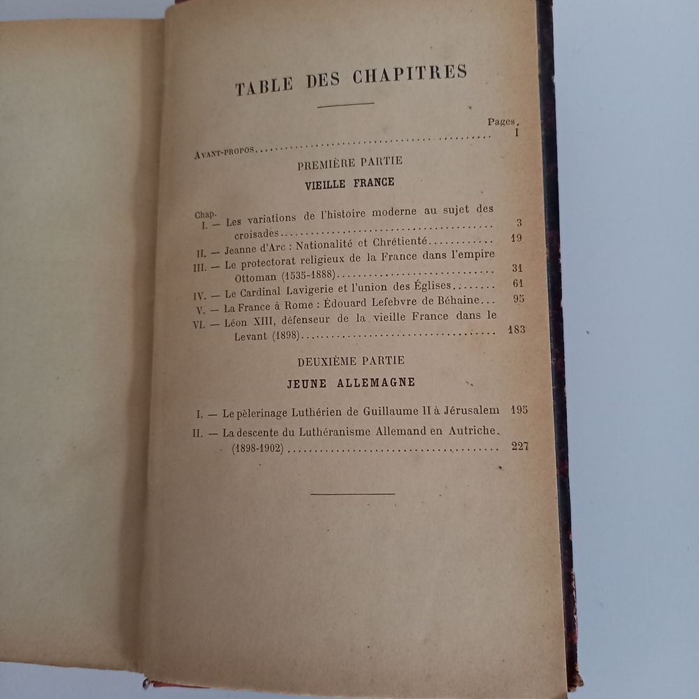 Les nations ap&ocirc;tres, vieille France, jeune Allemagne, 1903 Livres et BD
