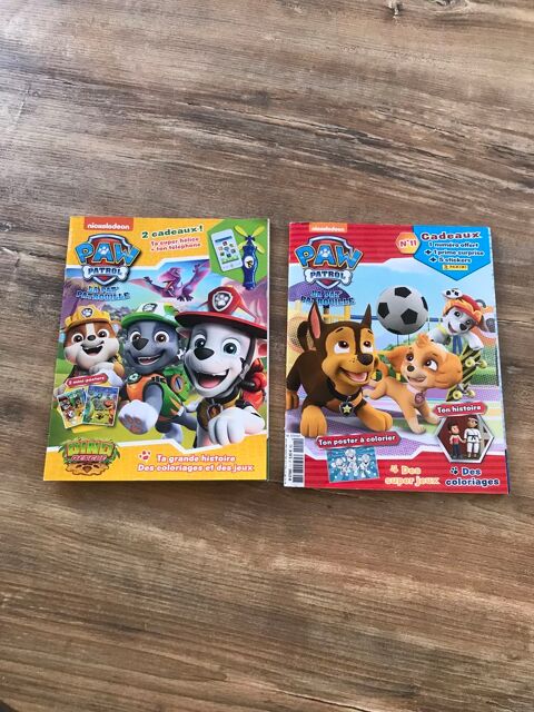 Lot de 2 magazines   Pat patrouille   6 Saleilles (66)