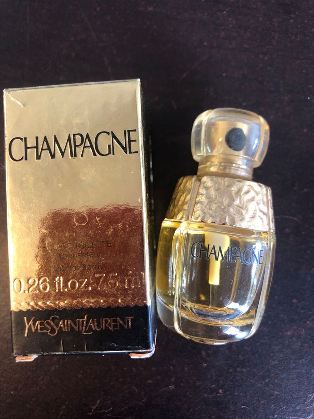 Miniature parfum champagne Yves saint Laurent 7,5ml 