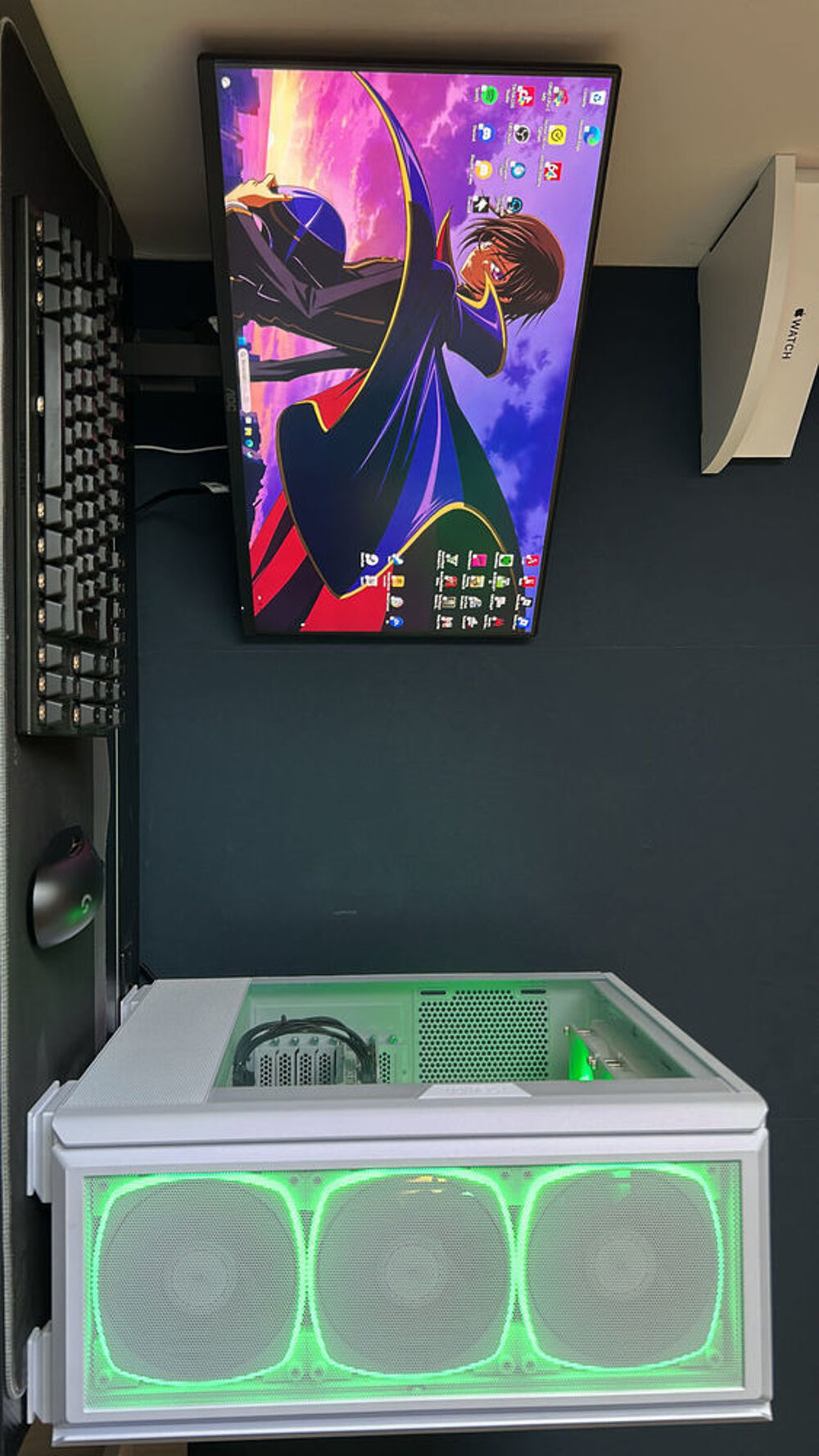 SETUP GAMING COMPLET RTX 4060 + i5-14400F + 32 Go RAM + ECRAN 240Hz NEGOCIABLE Matériel informatique