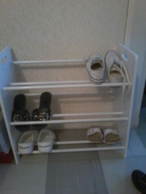 �tag�re  de  rangements  en bois blanc Tourcoing (59)