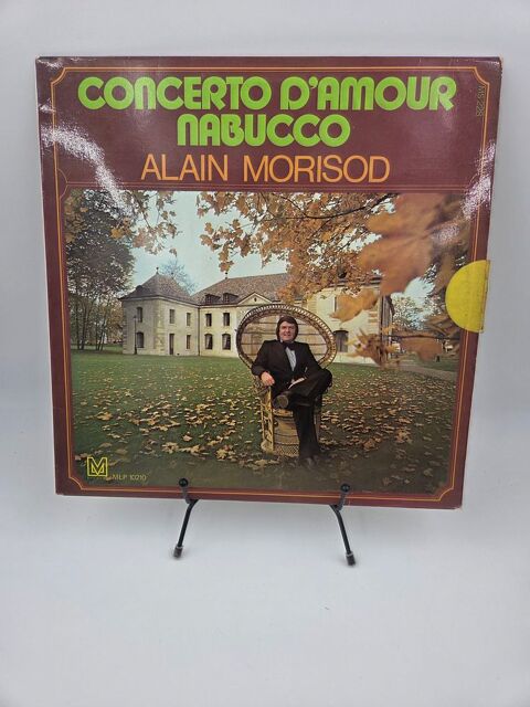 Vinyle 33 tours Alain Morisod : Concerto d'Amour Nabucco  3 Vulbens (74)