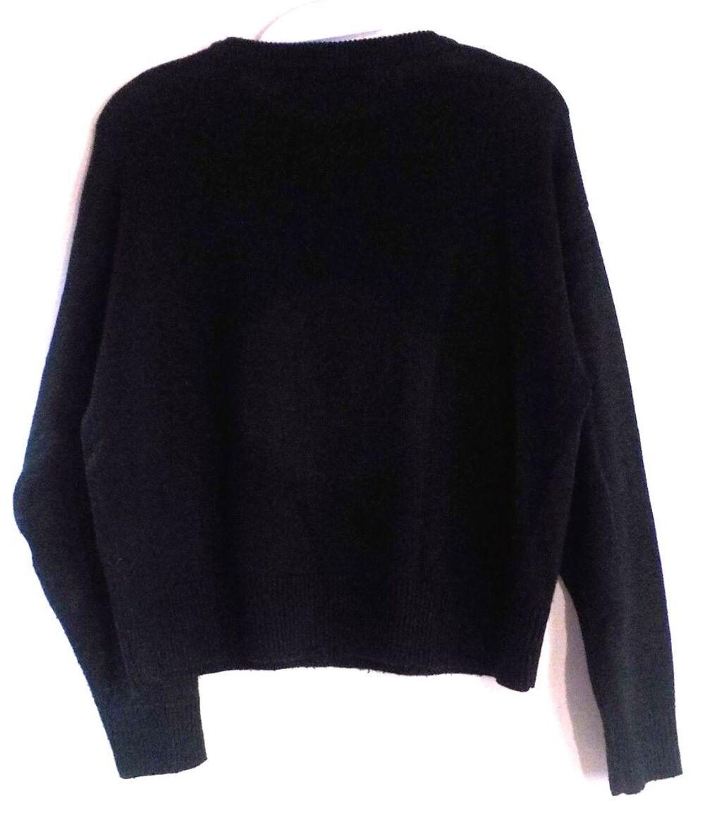 PULL FIN NOIR PULL&amp;BEAR TAILLE S Vêtements