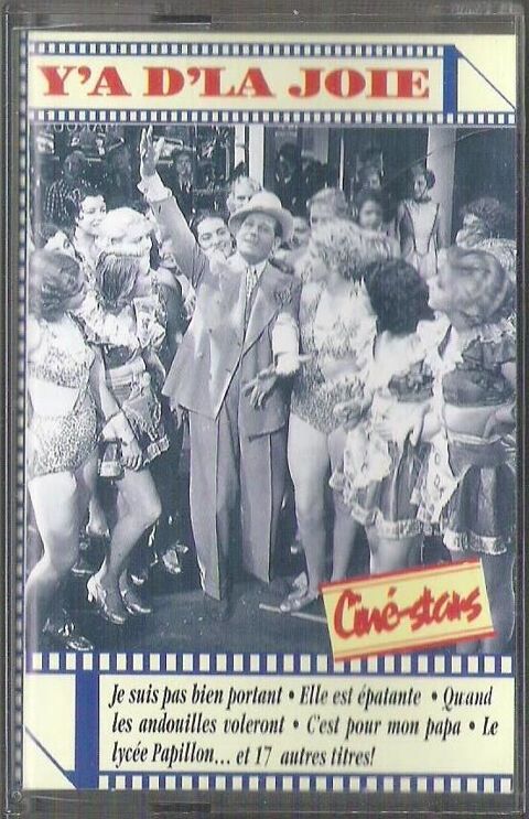 Cassette K7 audio  Y'a d'la joie  3 Balma (31)