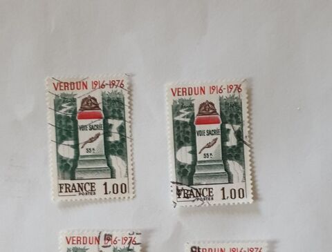 Timbre france Verdun (Meuse) La Voie Sacre 1976- lot 0.18 e 0 Marseille 9 (13)